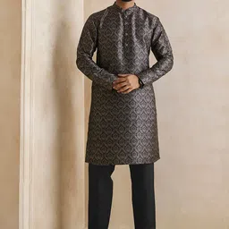 Inddus Ethnic Motif Printed Straight Kurta-picture-52