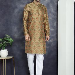 Jompers Abstract Printed  Jacquard Straight Kurtas-picture-47