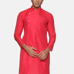 Sethukrishna Men Red Kurta-picture-43