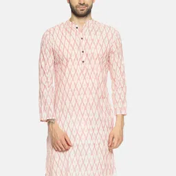 PAROKSH Woven Design Regular Pure Cotton Kurta-image-98