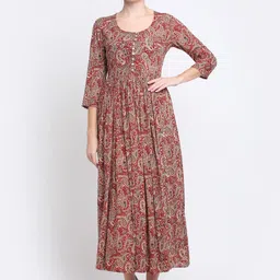 KALINI Women Ethnic Motifs Printed Anarkali Kurta-image-40