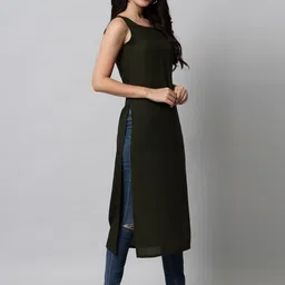 KALINI Women Green Kurta-picture-55
