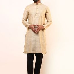 Satwaa Men Thread Work Kurta-picture-17