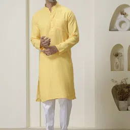 Satwaa Men Thread Work Kurta-image-52
