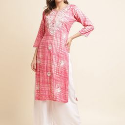 Ishin Embroidered Thread Work Kurta-image-11