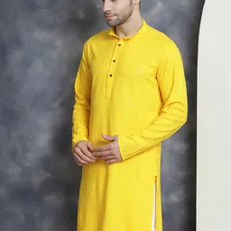 Jompers Sequins Chikankari Embroidered Band Collar Straight Kurta-picture-58