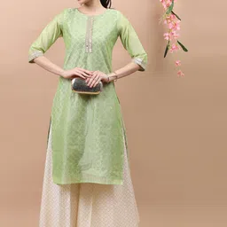 Vishudh Ethnic Motifs Embroidered Kurta-picture-32