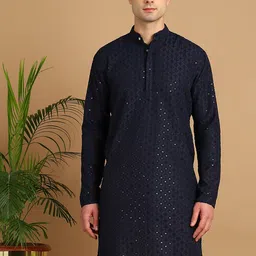 FUBAR Geometric Embroidered Thread Work Kurta-picture-52