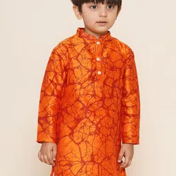Sethukrishna Boys Printed Kurta-image-23