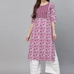 Stylum Geometric Printed Screen Print Kurta-picture-26