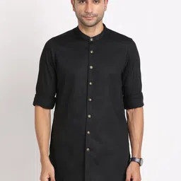 Turtle Men Thread Work Kurta-picture-0