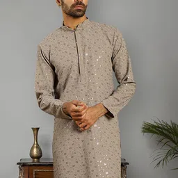 Jompers Men Thread Work Kurta-picture-54