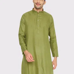 Maharaja Band Collar Straight Kurta-image-79