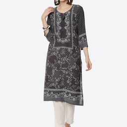 Rangriti Women Floral Printed Kurta-image-39