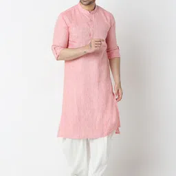 Ethnicity Mandarin Collar Kurta-image-34