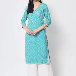 KALINI Lahariya Printed Straight Kurta-picture-44