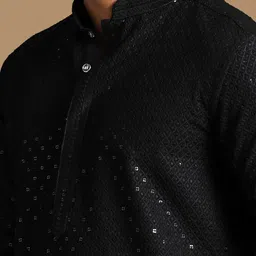 Sanwara Men Flared Sleeves Summer Sheers Kurta image 4