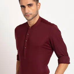 Turtle Men Thread Work Kurta image 2