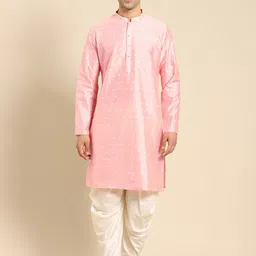 Amodh by Kisah Men Ethnic Motifs Kurta with Dhoti Pants-image-87