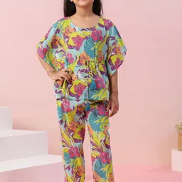 SANSKRUTIHOMES Printed Pure Cotton Night Suit-picture-37