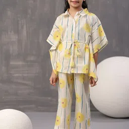 SANSKRUTIHOMES Printed Pure Cotton Night Suit-image-35