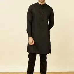 Manyavar Pure Cotton Kurta with Pyjamas-38