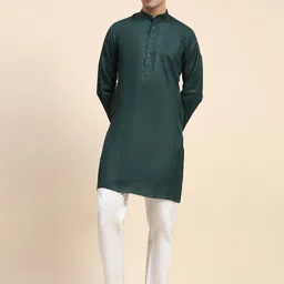 Moda Rapido Men Regular Pure Cotton Kurta with Pyjamas-picture-43