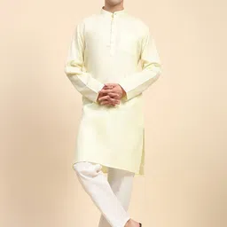 Moda Rapido Men Regular Pure Cotton Kurta with Pyjamas-picture-56