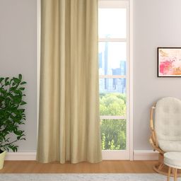 THE CONVERSION Beige Room Darkening Door Curtain-image-53