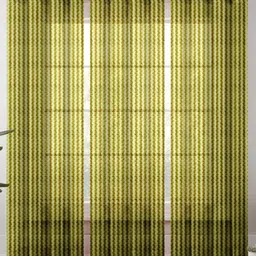 Urban Magic Green Sheer Window Curtain-image-15