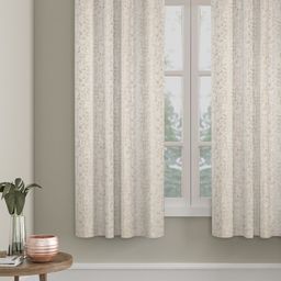 SOKNACK Cream-Coloured Black Out Window Curtain-44