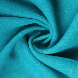 HOMADORN Purple & Turquoise Blue Set of 2 Sheer Window Curtain image 3