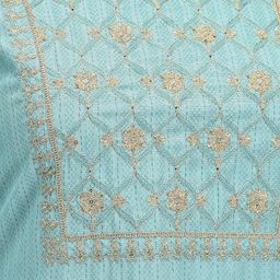 Span Yoke Design Sequinned Asymmetric Kurta image 2