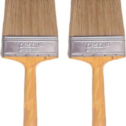 4 Inch Premium Paint Brush for Wall/Door-Water/Enamel Based Painting (Pack of 2)-image-2