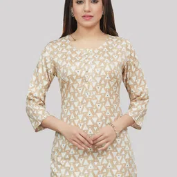 Saree Swarg Geometric Printed Kurti-picture-7