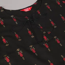 SAK JAIPUR Ethnic Motifs Printed A-Line Kurti image 3