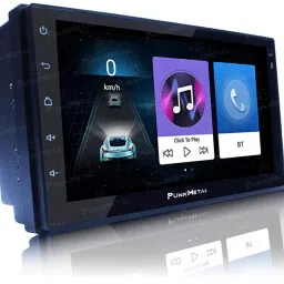 Android 2Din 7'' Inch Ultra HD Capacitive Polegadas Gorilla Touch Screen GPS Navigation AM/FM Radio Audio Receiver Support Mirrorlink/WiFi/Bluetooth/1080P video (1GB/16GB) Universal fit Car Stereo-2