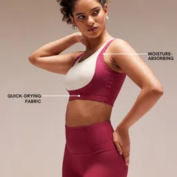 CAVA Colourblocked Full Coverage High Support Super Support Curve It Right Sports Bra image 5