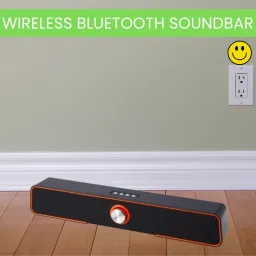 GUGGU M425 (PORTABLE HOME THEATER SOUNDBAR) Crydtal Sound Support SD Card/Aux/USBI70 20 W Bluetooth Soundbar-image-86