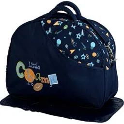 Zippered Multipurpose Diaper Bag-image-10