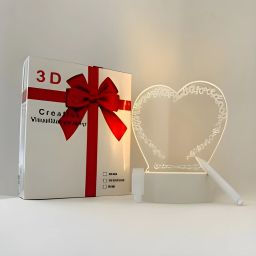 3D Acrylic Message Note Board LED Night Holiday Light Decorative Lamp Table Lamp-image-27