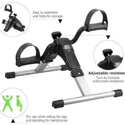 shiv Folding Cycle Smart Pedal Cycle With Adjustable Resistance & LCD Display Mini Pedal Exerciser Cycle image 2