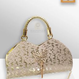 Gold Women Sling Bag Gold Sling Bag Pink Party Wear Clutch / Sling Bag for Girls / Women - Small Size-image-80