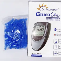Glucometer Blood Glucose Monitor and 100 Lancets combo pack Glucometer-16