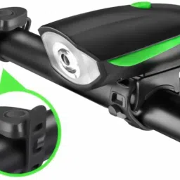 Bicycle LED Headlight and Horn 2 in 1 Rechargeable Waterproof Device 140DB Sound LED Front Light-20