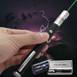 AirSoft 2 Aaa Battery Enabled Pet Interactive Toy Flashlight Green Laser Light Star Pen-16