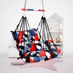 Cotton swing for Kids children baby chair jhula 1-6 Years Folding & Washable Swings-image-61