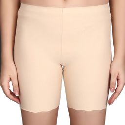 Solid Women Beige Tights-image-1