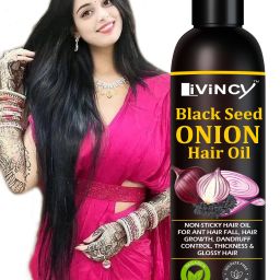 100% Result Red Onion Hair Oil( Hair Growth, Thickness, Stimulating Healthy hair and Hair Regrowth) (for Women and Men) Hair Oil-image-58