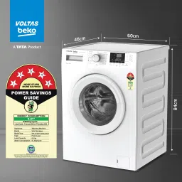 voltas beko by a tata product 6 kg Fully Automatic Front Load with In-built Heater White image 4